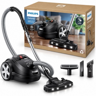 Foto van Philips 8000 Series XD8122/10 Stofzuiger met Zak