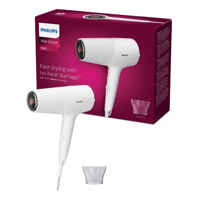 Foto van Philips Series 5000 BHD500/00 Haardroger - Föhn - Wit
