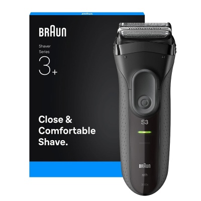 Foto van Braun Series 3+ 3000S Elektrisch Scheerapparaat