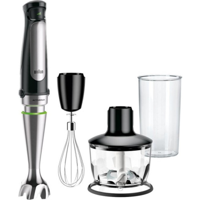Braun MQ7035X MultiQuick 7 Staafmixer Zwart/RVS