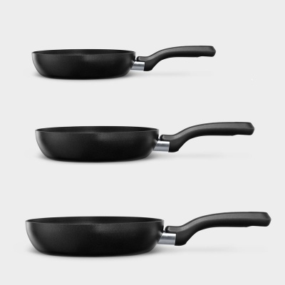 Foto van Silit Collexio Koekenpannenset - 3-delig (20, 24 & 28 cm) - Antiaanbaklaag