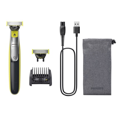 Foto van Tweedekans - Philips OneBlade Face QP2734/31 - Baardtrimmer - Scheerapparaat en Styler in 1