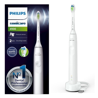 Foto van Tweedekans - Philips Sonicare ProtectiveClean 4300 - HX6807/63 - Elektrische tandenborstel - Wit