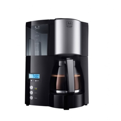 Foto van Melitta Optima Timer 1008-01 Koffiezetapparaat - Zwart