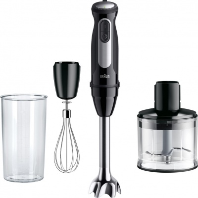 Tweedekans - Braun MultiQuick 5 Pro MQ55.236M - Staafmixer - Zwart