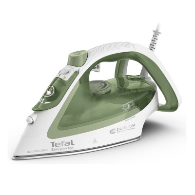 Foto van Tweedekans - Tefal FV5781 Easygliss Eco Stoomstrijkijzer - 2800W - Groen/Wit
