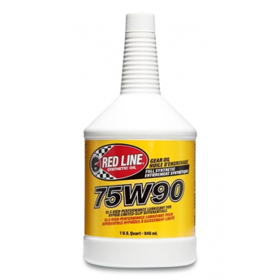 Red Line 75W90 GL-5 Gear Oil Foto van Red Line 75W90 GL-5 Gear Oil