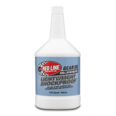 Red Line Lightweight ShockProof Gear Oil Foto van Red Line Lightweight ShockProof Gear Oil