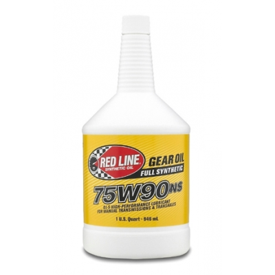 Red Line 75W90NS GL-5 Gear Oil Foto van Red Line 75W90NS GL-5 Gear Oil