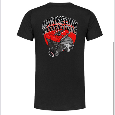 Hummelink-Modifications T-shirt Turbo Low Mount Foto van Hummelink-Modifications T-shirt Turbo Low Mount
