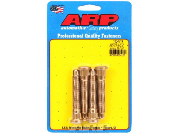 ARP Front Wheel Stud Kit (Rear <93) Mx-5 Miata NA NB ARP Front Wheel Stud Kit (Rear <93) Mx-5 Miata NA NB