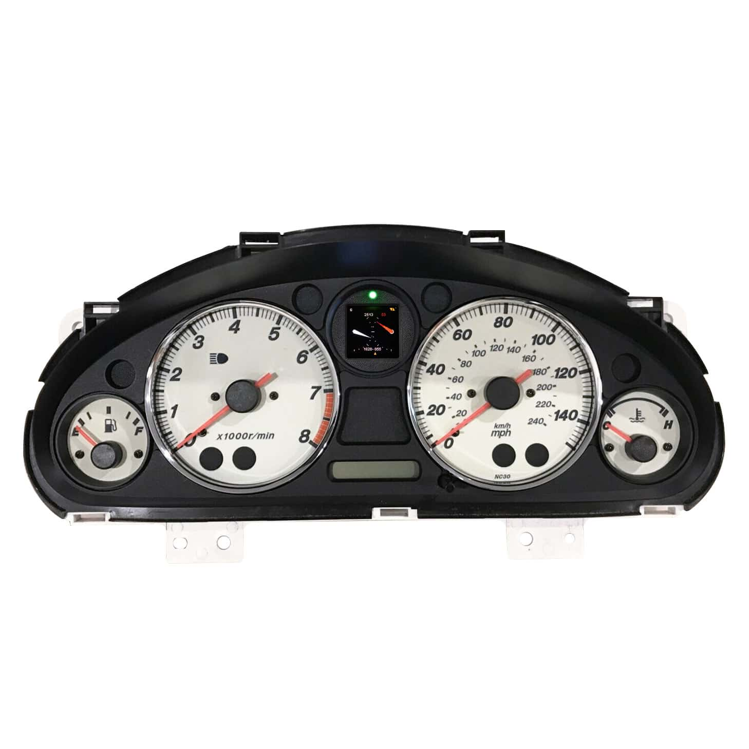 CANchecked Multi-Function Gauge for Mazda NA MX-5 Miata Cluster CANchecked Multi-Function Gauge for Mazda NA MX-5 Miata Cluster