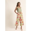 Afbeelding van CMS love broek geel mix viscose Florisa