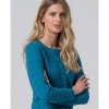 Afbeelding van Surkana vest cardigan blauw wolmix Lara 