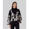 Afbeelding van Surkana kimono vest zwart creme jiko
