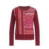 Afbeelding van IVKO vest wol cherry wolmix 262723