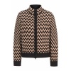 Afbeelding van IVKO jas vestje met rits wol mix ink 262618