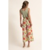 Afbeelding van CMS love broek geel mix viscose Florisa