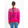 Afbeelding van Kooi Knitwear trui pink wolmix Ruan