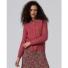 Afbeelding van Surkana vest cardigan pink wolmix Lara 