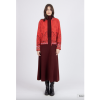 Afbeelding van IVKO vest wol rood rits coral 252711