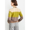 Afbeelding van Aldo Martins velours beige bomber jasje Leto