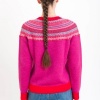 Afbeelding van Kooi Knitwear trui pink wolmix Ruan