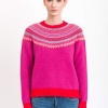 Afbeelding van Kooi Knitwear trui pink wolmix Ruan
