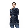 Afbeelding van Kooi vest org katoen blauw Rheia