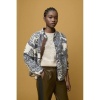 Afbeelding van Aldo Martins vest creme grijs wolmix 