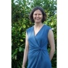 Afbeelding van Fox's jurk tricot viscose blauw Hyacoba