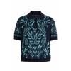Afbeelding van IVKO top jacquard marine turquois 261632