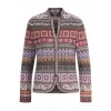 Afbeelding van IVKO vest wol chocolate Azulejo 262713