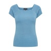 Afbeelding van Zilch top bamboo blauw jeans