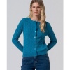 Afbeelding van Surkana vest cardigan blauw wolmix Lara 