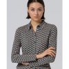 Afbeelding van Surkana blouse lange mouw green OMFO