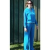 Afbeelding van Bakery Ladies bomber blauw velours Chrissy