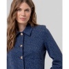 Afbeelding van Surkana kort jasje blauw cotton mix buts