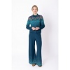 Afbeelding van IVKO vest wol petrol 262722