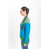 Afbeelding van Kooi Knitwear trui turquois wolmix Ruan