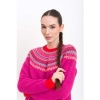 Afbeelding van Kooi Knitwear trui pink wolmix Ruan
