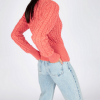 Afbeelding van IrelandsEye vest zalm wol Elva