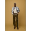 Afbeelding van Aldo Martins vest creme grijs wolmix 