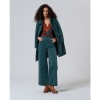 Afbeelding van Surkana rechte broek corduroy blauw Liyu