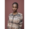Afbeelding van Aldo Martins vest jasje beige zwart 80868