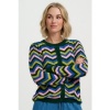 Afbeelding van Sugarhill vest org.cotton blauwmix Rochelle