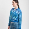 Afbeelding van Kooi Knitwear bomber vestje blauw Sohol