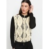 Afbeelding van Aldo Martins wolmix vest zwart rits Maou