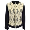 Afbeelding van Aldo Martins wolmix vest zwart rits Maou