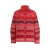 Afbeelding van IVKO jacket vest wol mix rood 252610
